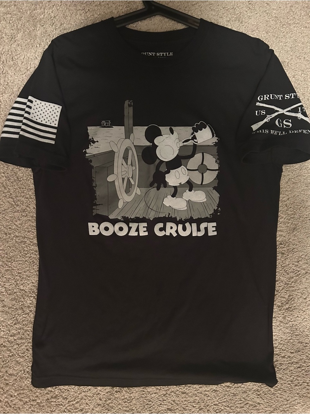 Sailor Mickey Booze Cruise T-Shirt